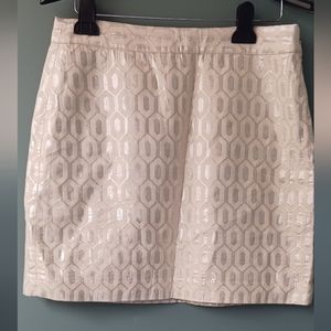 Banana Republic mini skirt with lining, size 10